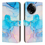 Custodia per telefono in pelle con motivo in marmo dipinto, For Realme 12 4G / 12+ 5G Global, For Realme 12 Pro / 12 Pro+, For Realme C67, For Realme 11 5G Global / 11X