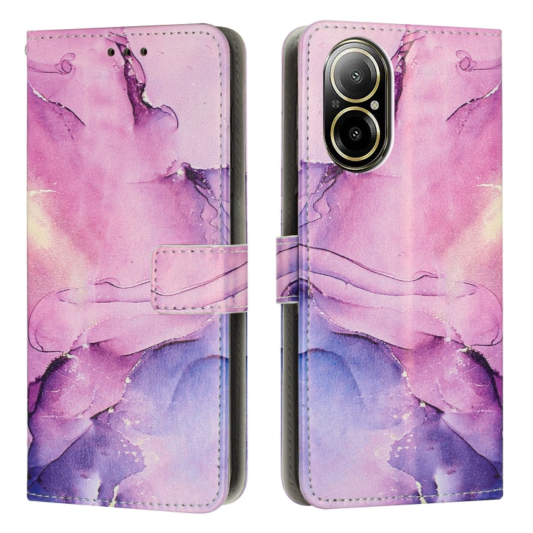 Custodia per telefono in pelle con motivo in marmo dipinto, For Realme 12 4G / 12+ 5G Global, For Realme 12 Pro / 12 Pro+, For Realme C67, For Realme 11 5G Global / 11X