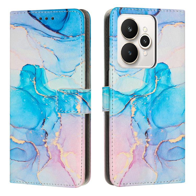 Custodia per telefono in pelle con motivo in marmo dipinto, For Realme 15T 5G, For Realme Narzo 80 Lite 4G, For Realme 15 / 15 Pro, For Realme 14 / P3 5G / 14T 5G