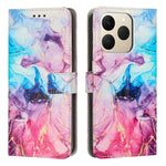 Custodia per telefono in pelle con motivo in marmo dipinto, For Realme 15T 5G, For Realme Narzo 80 Lite 4G, For Realme 15 / 15 Pro, For Realme 14 / P3 5G / 14T 5G