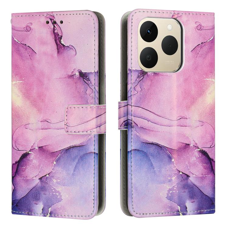 Custodia per telefono in pelle con motivo in marmo dipinto, For Realme 15T 5G, For Realme Narzo 80 Lite 4G, For Realme 15 / 15 Pro, For Realme 14 / P3 5G / 14T 5G