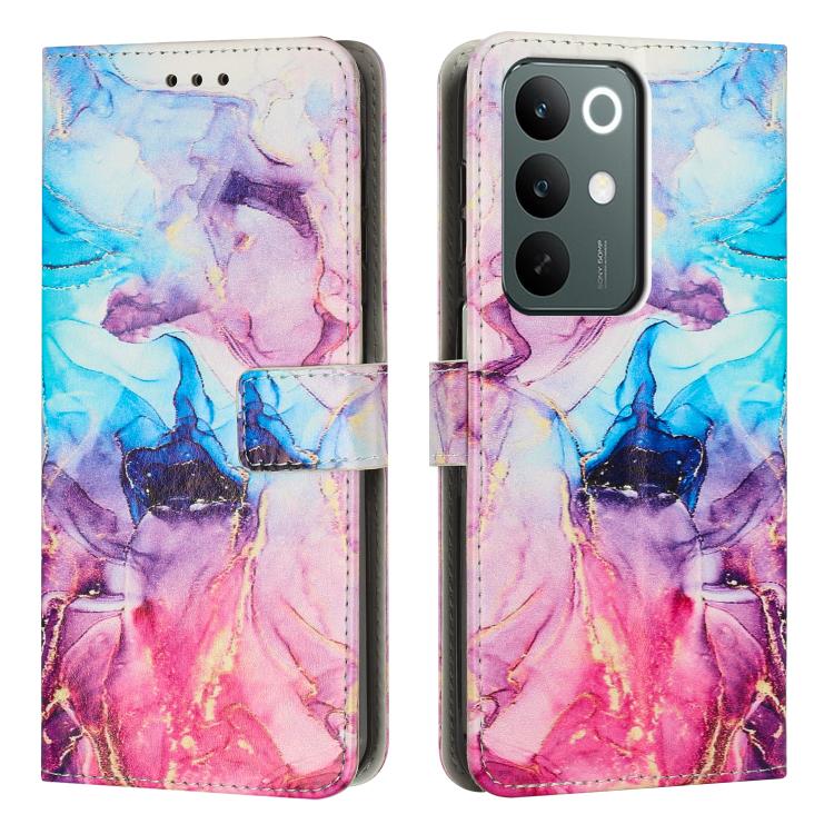 Custodia per telefono in pelle con motivo in marmo dipinto, For Realme 16 Pro+ 5G, For Realme 16 Pro 5G, For Realme C85 5G / 15x 5G India, For Realme C85 Pro 4G