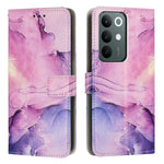 Custodia per telefono in pelle con motivo in marmo dipinto, For Realme 16 Pro+ 5G, For Realme 16 Pro 5G, For Realme C85 5G / 15x 5G India, For Realme C85 Pro 4G