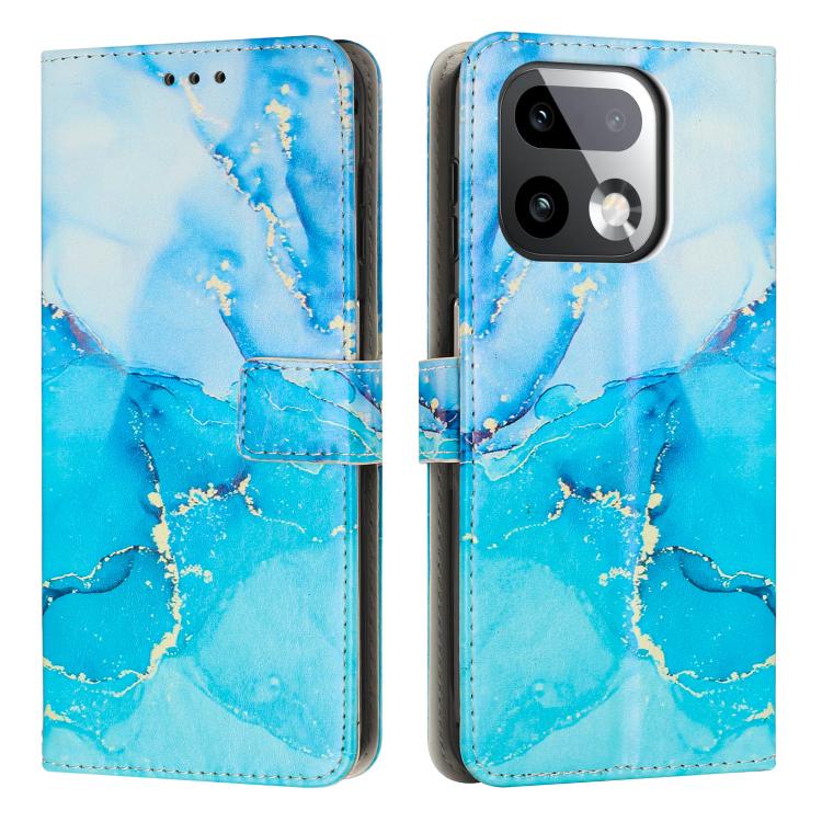 Custodia per telefono in pelle con motivo in marmo dipinto, For Realme 16 Pro+ 5G, For Realme 16 Pro 5G, For Realme C85 5G / 15x 5G India, For Realme C85 Pro 4G
