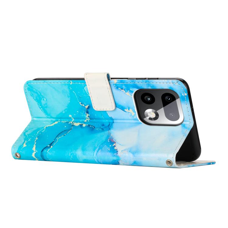 Custodia per telefono in pelle con motivo in marmo dipinto, For Realme 16 Pro+ 5G, For Realme 16 Pro 5G, For Realme C85 5G / 15x 5G India, For Realme C85 Pro 4G