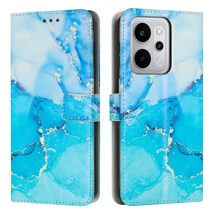 Custodia per telefono in pelle con motivo in marmo dipinto, For Realme 16T 5G, For Realme C100 / C100i / C100x 4G, For Realme P4 Power 5G, For Realme 16 5G