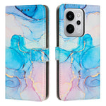 Custodia per telefono in pelle con motivo in marmo dipinto, For Realme 16T 5G, For Realme C100 / C100i / C100x 4G, For Realme P4 Power 5G, For Realme 16 5G