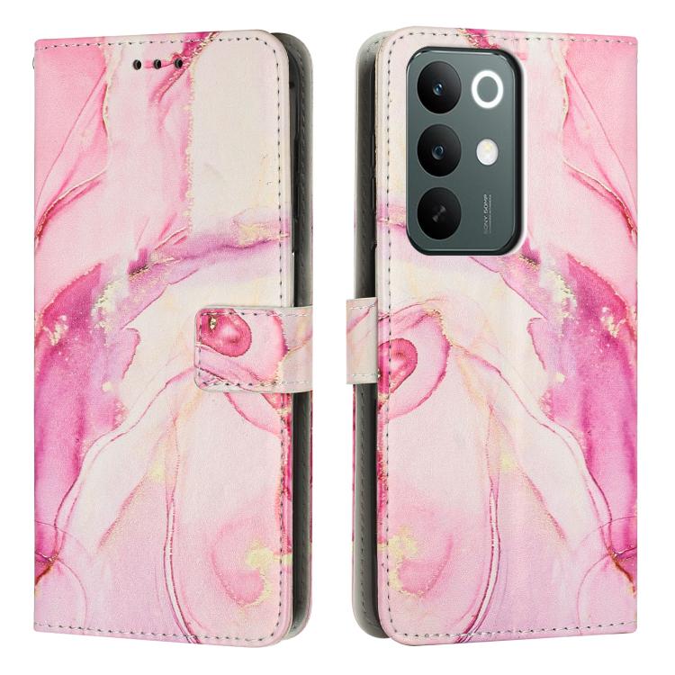Custodia per telefono in pelle con motivo in marmo dipinto, For Realme 16T 5G, For Realme C100 / C100i / C100x 4G, For Realme P4 Power 5G, For Realme 16 5G