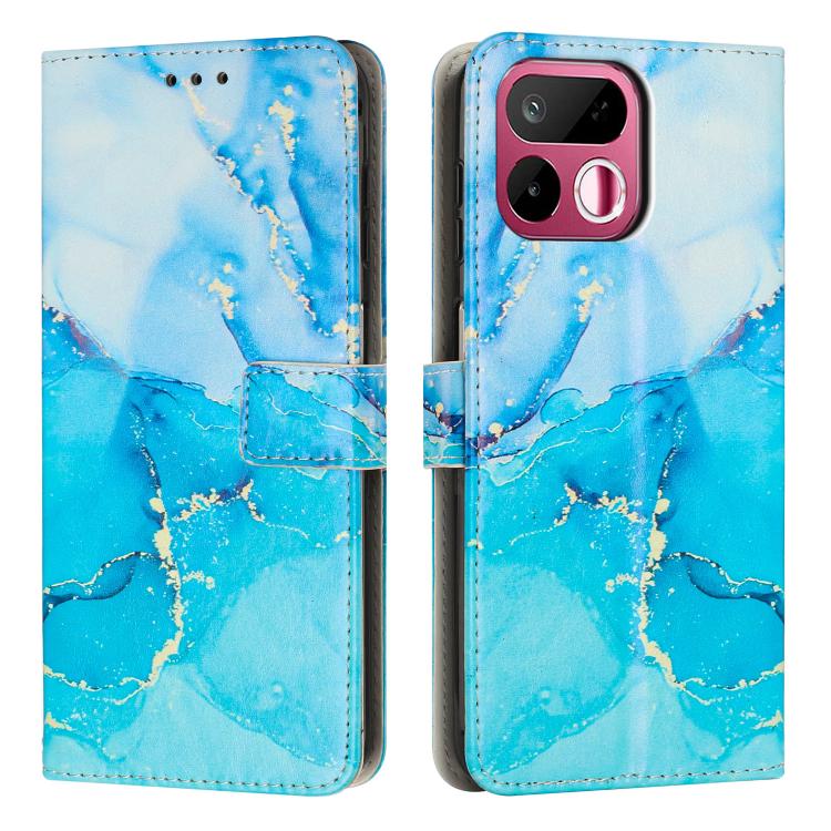 Custodia per telefono in pelle con motivo in marmo dipinto, For Realme 16T 5G, For Realme C100 / C100i / C100x 4G, For Realme P4 Power 5G, For Realme 16 5G