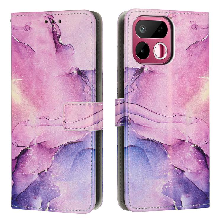 Custodia per telefono in pelle con motivo in marmo dipinto, For Realme 16T 5G, For Realme C100 / C100i / C100x 4G, For Realme P4 Power 5G, For Realme 16 5G
