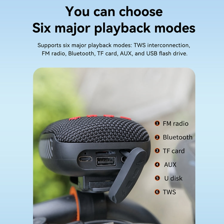 Altoparlante Bluetooth impermeabile T&G TG-392 IPX5