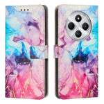 Custodia portafoglio in pelle con motivo marmo per Redmi Note 14