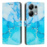 Custodia per telefono in pelle con motivo in marmo dipinto, For Redmi K70E, For Redmi Note 13 5G, For Redmi 13C 4G, For Redmi Note 13 Pro+