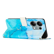 Custodia per telefono in pelle con motivo in marmo dipinto, For Redmi K70E, For Redmi Note 13 5G, For Redmi 13C 4G, For Redmi Note 13 Pro+