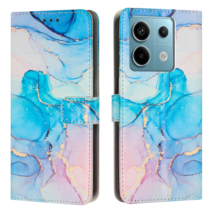 Custodia per telefono in pelle con motivo in marmo dipinto, For Redmi Note 13 Pro 5G, For Redmi 12 4G / Redmi 12 5G / Note 12R, For Xiaomi Redmi Note 12 Turbo/Poco F5, For Xiaomi Redmi Note 12S 4G Global