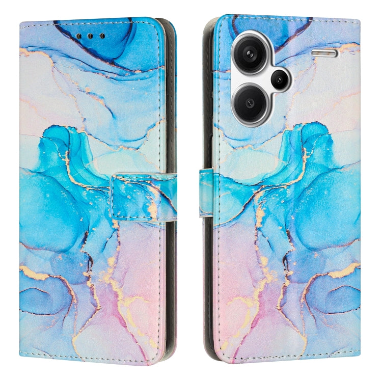 Custodia per telefono in pelle con motivo in marmo dipinto, For Redmi Note 13 Pro 5G, For Redmi 12 4G / Redmi 12 5G / Note 12R, For Xiaomi Redmi Note 12 Turbo/Poco F5, For Xiaomi Redmi Note 12S 4G Global