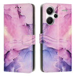 Custodia per telefono in pelle con motivo in marmo dipinto, For Redmi Note 13 Pro 5G, For Redmi 12 4G / Redmi 12 5G / Note 12R, For Xiaomi Redmi Note 12 Turbo/Poco F5, For Xiaomi Redmi Note 12S 4G Global