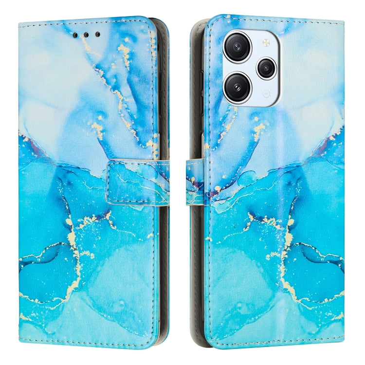 Custodia per telefono in pelle con motivo in marmo dipinto, For Redmi Note 13 Pro 5G, For Redmi 12 4G / Redmi 12 5G / Note 12R, For Xiaomi Redmi Note 12 Turbo/Poco F5, For Xiaomi Redmi Note 12S 4G Global