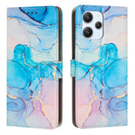 Custodia per telefono in pelle con motivo in marmo dipinto, For Redmi Note 13 Pro 5G, For Redmi 12 4G / Redmi 12 5G / Note 12R, For Xiaomi Redmi Note 12 Turbo/Poco F5, For Xiaomi Redmi Note 12S 4G Global