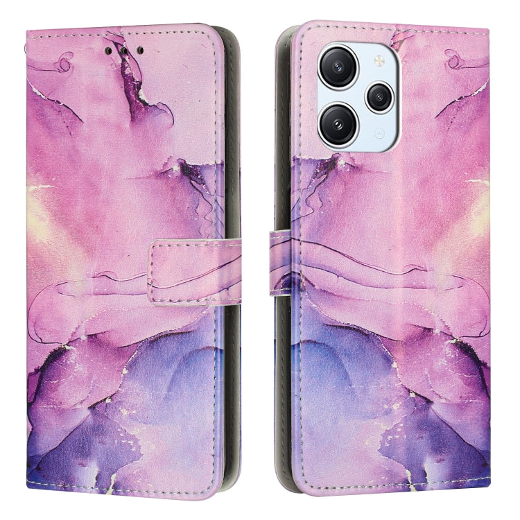 Custodia per telefono in pelle con motivo in marmo dipinto, For Redmi Note 13 Pro 5G, For Redmi 12 4G / Redmi 12 5G / Note 12R, For Xiaomi Redmi Note 12 Turbo/Poco F5, For Xiaomi Redmi Note 12S 4G Global