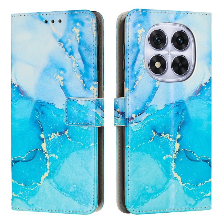 Custodia portafoglio in pelle con motivo marmo per Redmi Note 14