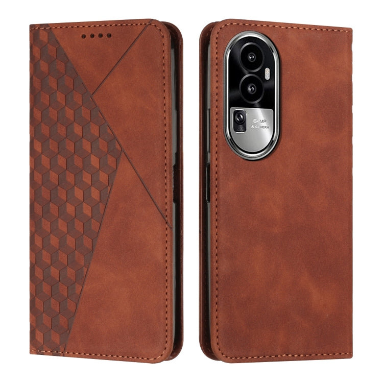 Custodia portafoglio in pelle magnetica per OPPO Reno10