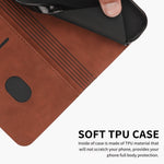 Custodia portafoglio in pelle magnetica per OPPO A58 A78
