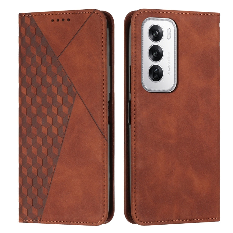 Custodia portafoglio in pelle per OPPO Reno12 Pro