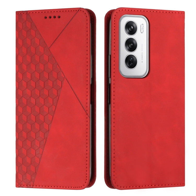 Custodia portafoglio in pelle per OPPO Reno12 Pro