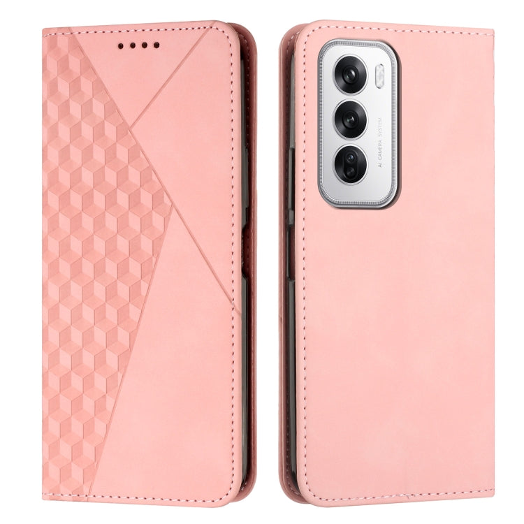 Custodia portafoglio in pelle per OPPO Reno12 Pro