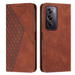 Custodia portafoglio in pelle per OPPO Reno12 Pro