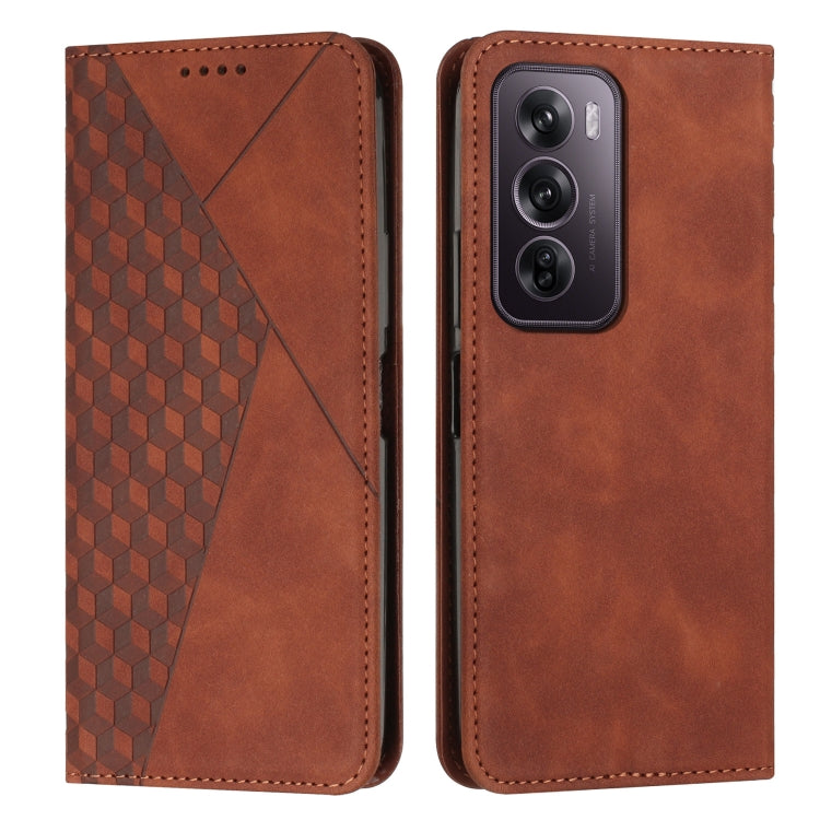 Custodia portafoglio in pelle per OPPO Reno12 Pro