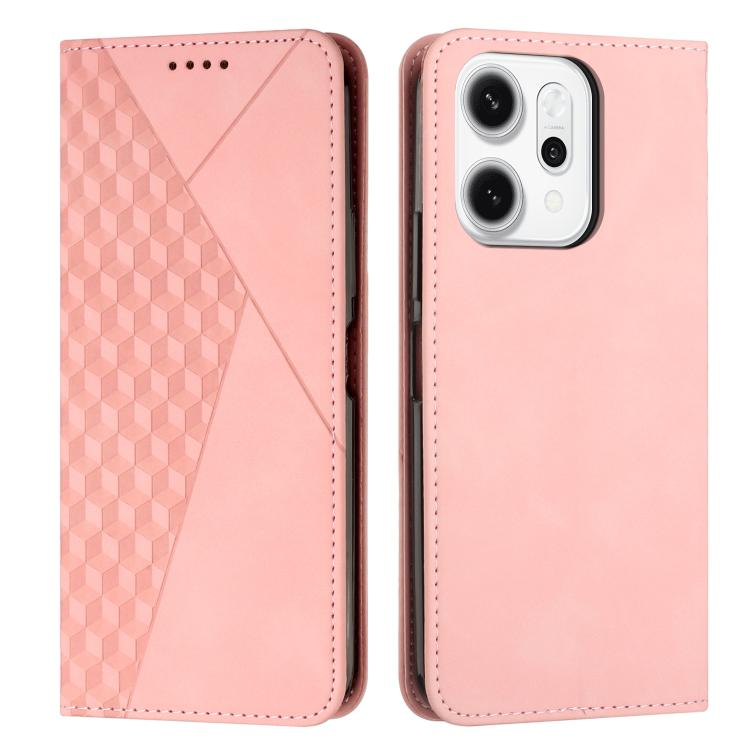 Custodia portafoglio in pelle magnetica per OPPO Reno14