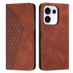 Custodia portafoglio in pelle per OPPO Reno16 FS 5G