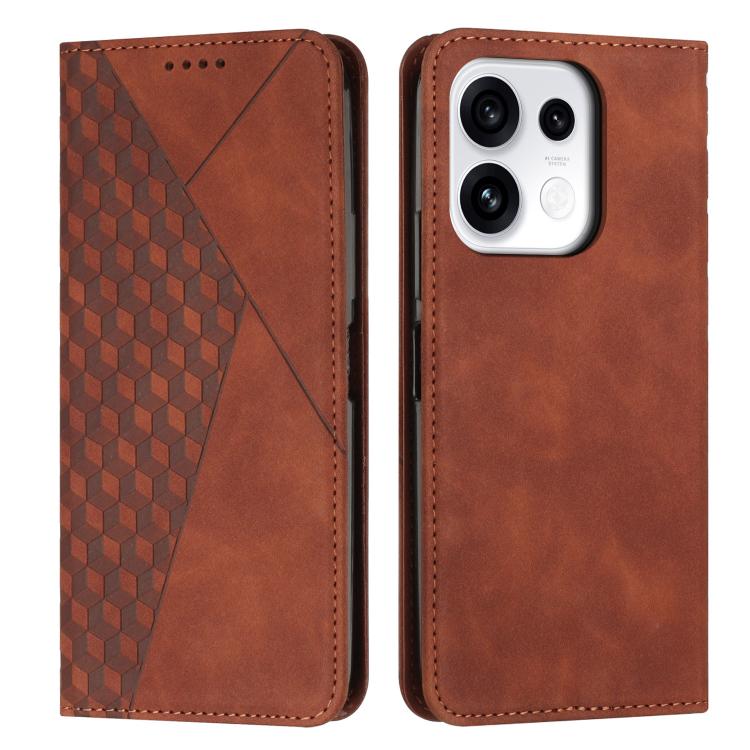 Custodia portafoglio in pelle per OPPO Reno16 FS 5G