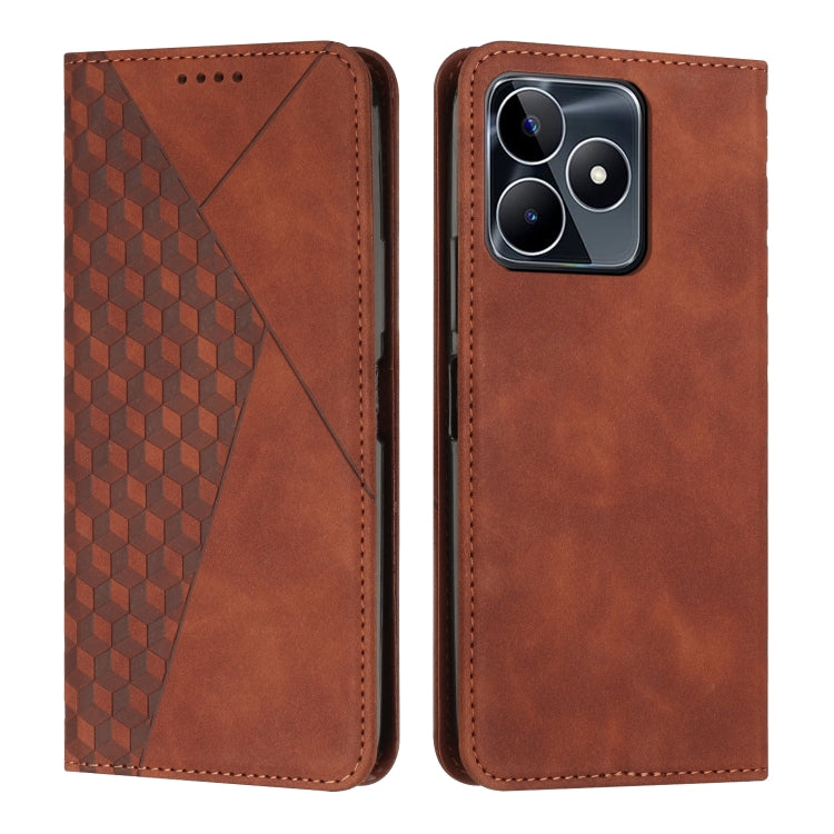 Custodia portafoglio in pelle magnetica per Realme C53 e Narzo N5