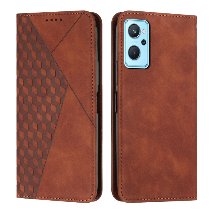 Custodia portafoglio in pelle per Realme 9i 5G e V30