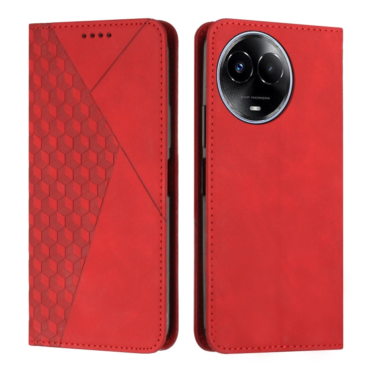 Custodia portafoglio in pelle magnetica per Realme 12 Pro+