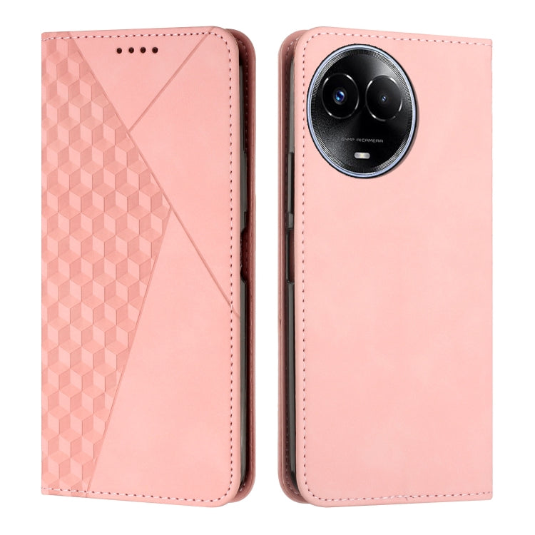 Custodia portafoglio in pelle magnetica per Realme 12 Pro+