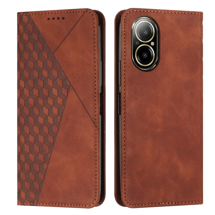 Custodia portafoglio in pelle magnetica per Realme 12 Pro+