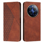 Custodia portafoglio in pelle magnetica per Realme 12 Pro+