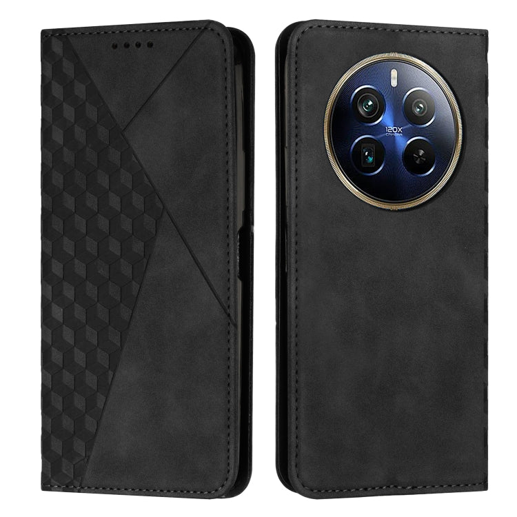 Custodia portafoglio in pelle magnetica per Realme 12 Pro+