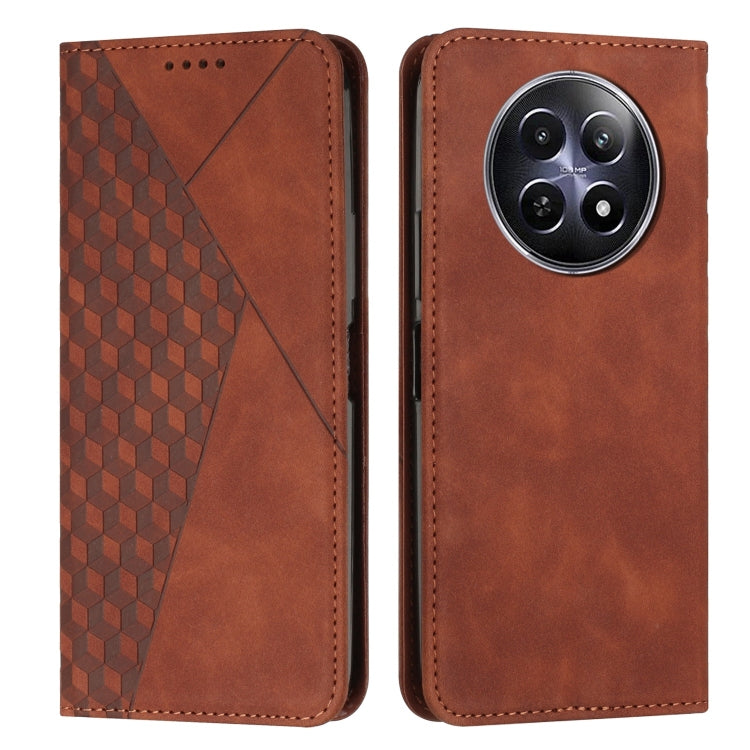 Custodia portafoglio in pelle magnetica per Realme 13 Pro