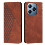 Custodia portafoglio in pelle magnetica per Realme 13 Pro