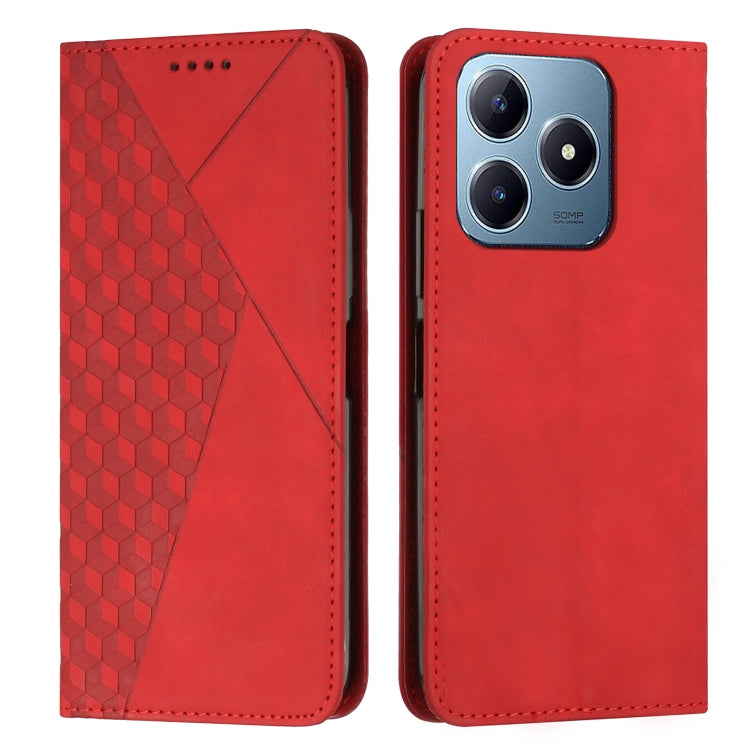 Custodia portafoglio in pelle magnetica per Realme 13 Pro