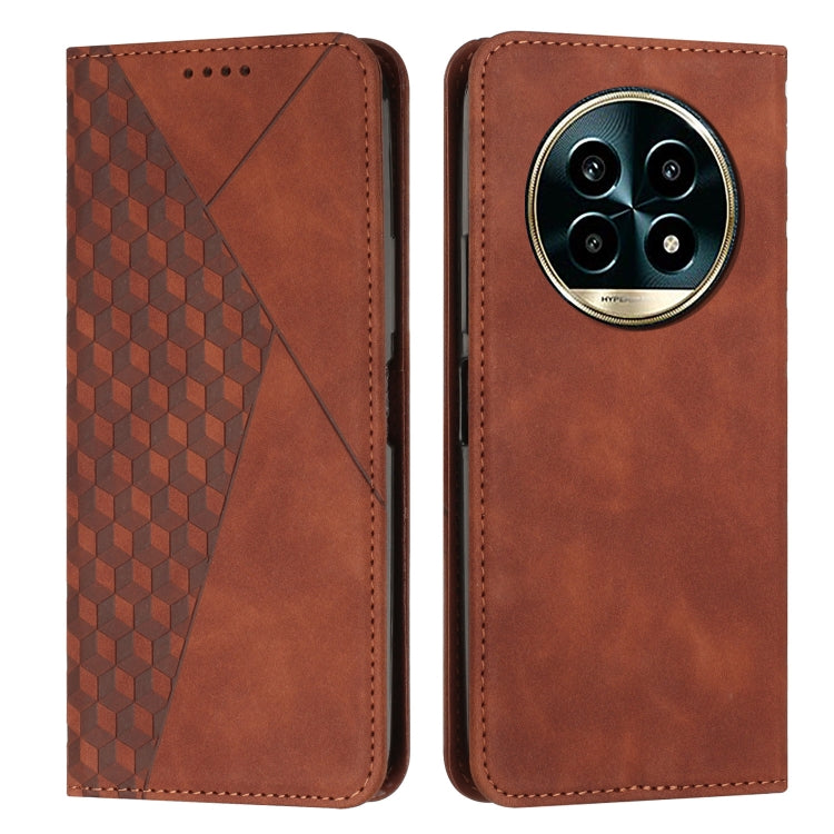 Custodia portafoglio in pelle magnetica per Realme 13 Pro