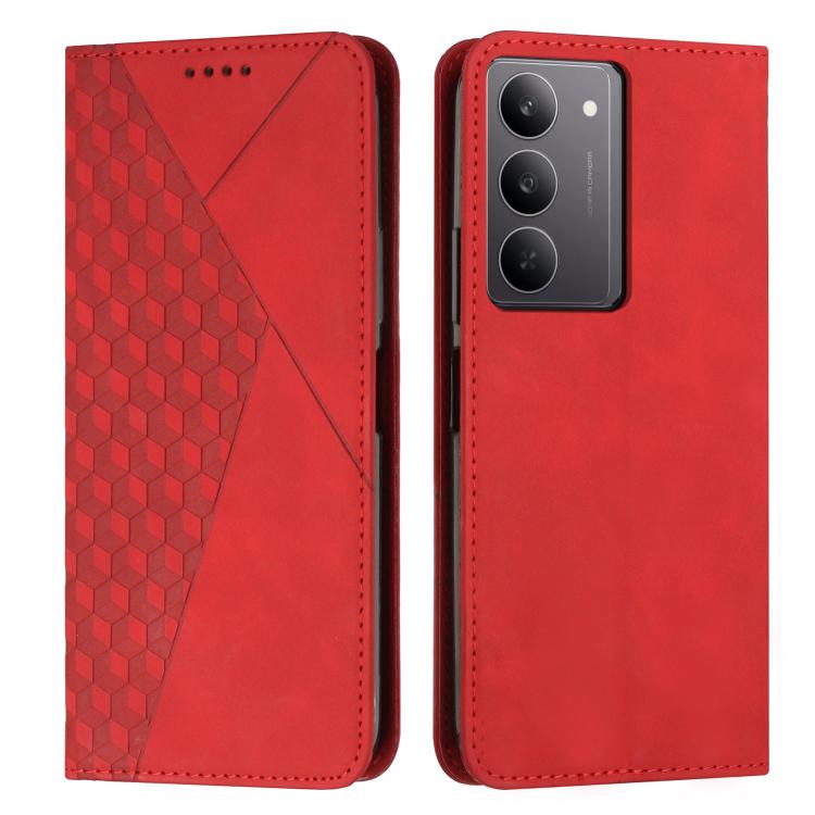 Custodia portafoglio in pelle per Realme 14 e 14T 5G