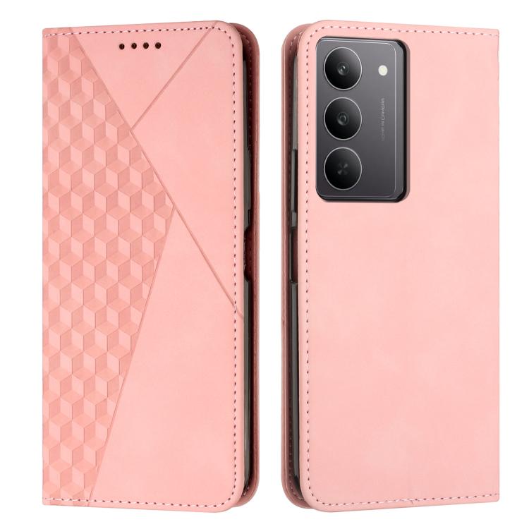 Custodia portafoglio in pelle per Realme 14 e 14T 5G