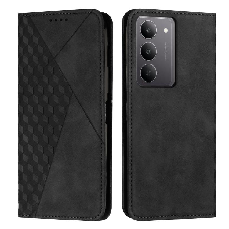 Custodia portafoglio in pelle per Realme 14 e 14T 5G