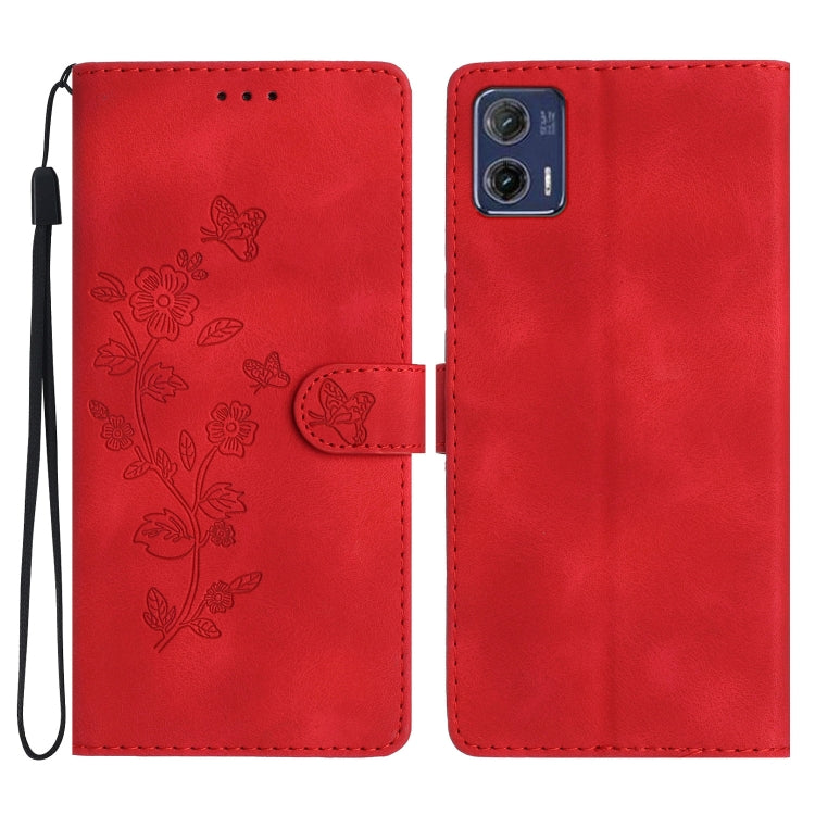 Custodia per telefono in pelle con motivo a farfalla in rilievo, For Motorola Moto G13, For Motorola Moto E13, For Motorola Moto G73, For Motorola Moto E22